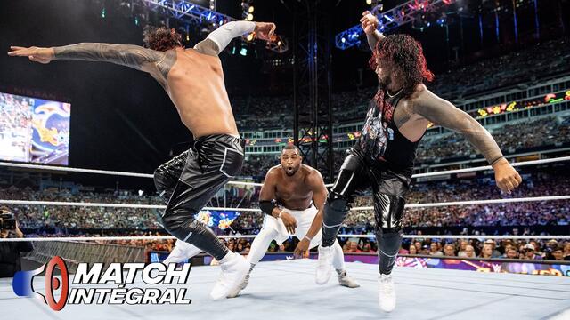 MATCH EN FRANÇAIS - The Usos vs. The Street Profits – Titres par Équipes Incontestés WWE - SummerSlam 2022