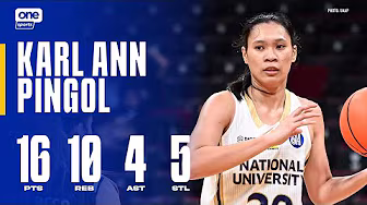 Karl Ann Pingol SPARKS 16 PTS for NU vs UP ❤️🔥 | UAAP SEASON 88 WOMEN’S BASKETBALL | HIGHLIGHTS background