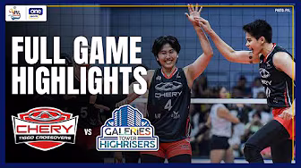 CHERY TIGGO vs. GALERIES TOWER | FULL GAME HIGHLIGHTS | 2025 PVL ON TOUR | AUGUST 2, 2025