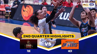 MERALCO vs. TITAN ULTRA | 2ND QUARTER HIGHLIGHTS | PBA SEASON 50 PHILIPPINE CUP | OCT 8, 2025 background