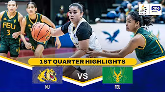NU vs. FEU | 1ST QUARTER HIGHLIGHTS | UAAP SEASON 88 WOMENâS BASKETBALL| SEPT. 27 2025 background