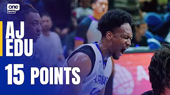 AJ Edu DELIVERS 15 PTS for Gilas vs. Macau 🫡 | 2025 Gilas Send-off Showdown background