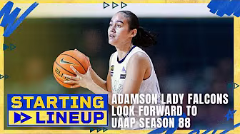 Adamson Lady Falcons gear up for UAAP Season 88 | STARTING LINEUP | FULL EPISODE