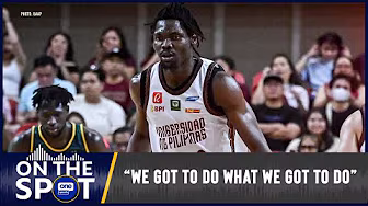 Francis Nnoruka on making every game count for UP Fighting Maroons | #OSOnTheSpot