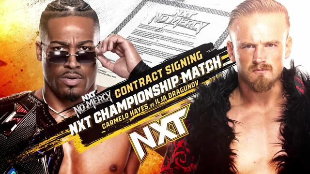 Carmelo Hayes and Ilja Dragunov come face-to-face!: NXT sneak peek