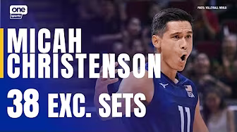 Micah Christenson INSANE 38 EXC SETS vs. Portugal! | 2025 FIVB MEN’S WORLD CHAMPIONSHIP HIGHLIGHTS
