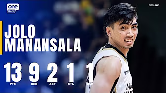 Jolo Manansala’s 13-POINT SHOW for NU vs FEU | UAAP Season 88 Men’s Basketball background