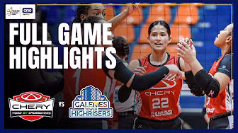 CHERY TIGGO vs. GALERIES TOWER | FULL GAME HIGHLIGHTS | 2025 PVL REINFORCED CONFERENCE | OCT 25 2025