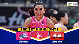 CHERY TIGGO vs CREAMLINE | SET 3 HIGHLIGHTS | 2025 PVL INVITATIONAL BATTLE FOR BRONZE | AUG 31, 2025