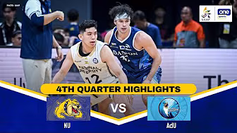 NU vs. AdU | 4TH QUARTER HIGHLIGHTS | UAAP SEASON 88 MEN’S BASKETBALL | OCT. 8, 2025 background