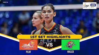 NXLED vs. PLDT | SET 1 HIGHLIGHTS | 2025 PVL REINFORCED CONFERENCE | OCT. 31 background