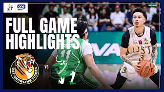 UST vs. DLSU | FULL GAME HIGHLIGHTS | UAAP SEASON 88 MEN’S BASKETBALL | SEPTEMBER 27, 2025 background