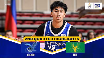 FEU vs. ATENEO | 2ND QUARTER HIGHLIGHTS | UAAP SEASON 88 MEN’S BASKETBALL background