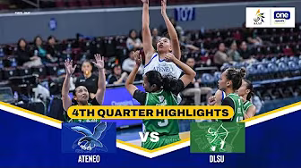 ADMU vs. DLSU | 4TH QUARTER HIGHLIGHTS | UAAP SEASON 88 WOMENâS BASKETBALL | OCT 5, 2025 background