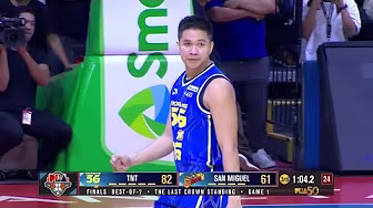RR Pogoy SUPER QUALITY MINUTES for TNT! đ€ | PBA Season 49 Philippine Cup Finals G1 background