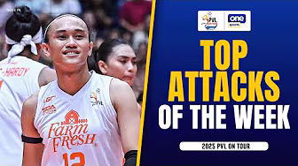 TOP ATTACKS OF THE WEEK | 2025 PVL ON TOUR | JULY 12-13, 2025 background