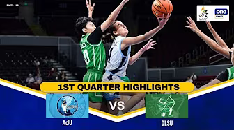 AdU vs. DLSU | 1ST QUARTER HIGHLIGHTS | UAAP SEASON 88 WOMEN’S BASKETBALL | OCT. 22, 2025 background