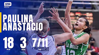 Pau Anastacio DROPS 18 PTS for DLSU vs UP | UAAP SEASON 88 WOMEN’S BASKETBALL | HIGHLIGHTS background