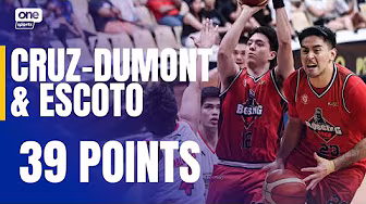 Escoto, Cruz-Dumont WENT OFF WT 39 PTS vs Rain or Shine | PBA SEASON 50 PHILIPPINE CUP | HIGHLIGHTS