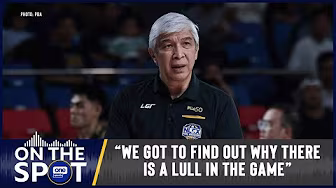 NLEX head coach Jong Uichico on their lull moments | #OSOnTheSpot background