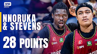 Nnoruka, Stevens DROP 28 POINTS for UP vs. UE | UAAP Season 88 Men’s Basketball background