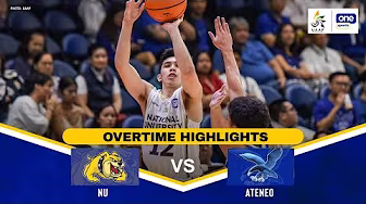 NU vs ATENEO | OVERTIME HIGHLIGHTS | UAAP SEASON 88 MEN’S BASKETBALL | OCT. 18, 2025