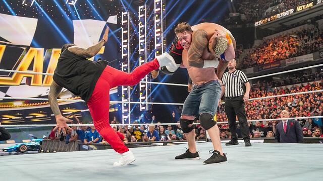 John Cena hits an Attitude Adjustment out of nowhere!: WWE Fastlane 2023 highlights