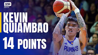 Kevin Quiambao DRAINS 14 PTS for Gilas vs. Macau 😤 | 2025 Gilas Send-off Showdown