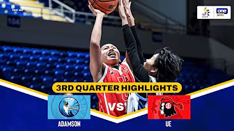 AdU vs. UE | 3RD QUARTER HIGHLIGHTS | UAAP SEASON 88 WOMEN’S BASKETBALL | OCT 11, 2025