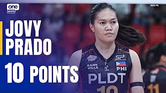 Jovy Prado DELIVERS 10 PTS for PLDT vs. ZUS Coffee | 2025 PVL ON TOUR | HIGHLIGHTS