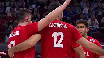 A. Lagumdzija DETONATES STRONG HITS vs. Netherlands in Set 2 | 2025 FIVB Menâs World Championship