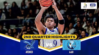 ATENEO vs. ADAMSON | 2ND QUARTER HIGHLIGHTS | UAAP SEASON 88 MEN’S BASKETBALL | SEP. 28, 2025 background