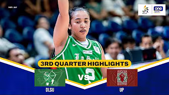 UP vs. DLSU | 3RD QUARTER HIGHLIGHTS | UAAP SEASON 88 WOMEN’S BASKETBALL | OCT. 19, 2025 background
