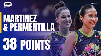 Martinez, Permentilla LINK UP FOR 38 PTS vs. Capital1 🔥 | 2025 PVL REINFORCED CONFERENCE HIGHLIGHTS