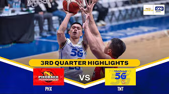 PHOENIX vs. TNT | 3RD QUARTER HIGHLIGHTS | PBA SEASON 50 PHILIPPINE CUP | OCT. 10, 2025 background