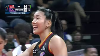 Kianna Dy CATCHES FIRE EARLY for PLDT vs. Choco Muchi in Set 1 | 2025 PVL Reinforced Conference