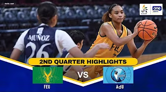FEU vs. ADAMSON | 2ND QUARTER HIGHLIGHTS | UAAP SEASON 88 WOMEN’S BASKETBALL | OCT. 5, 2025 background