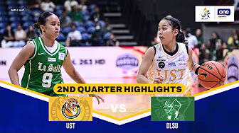 UST vs. DLSU | 2ND QUARTER HIGHLIGHTS | UAAP SEASON 88 WOMEN’S BASKETBALL | SEPTEMBER 27, 2025 background