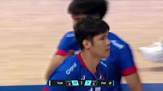 Espejo FIRES AWAY for Alas vs. Tunisia in Set 1 🔥 | 2025 FIVB Volleyball Men's World Championship background