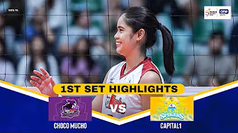 CAPITAL1 vs. CHOCO MUCHO | SET 1 HIGHLIGHTS | 2025 PVL REINFORCED CONFERENCE | OCT 7, 2025 background