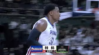 Justin Brownlee FIRES THREE TREYS in 4Q for Gilas vs. Macau đ€Ż | 2025 Gilas Send-off Showdown background