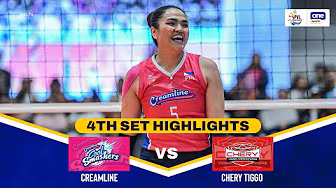 CREAMLINE vs. CHERY TIGGO | SET 4 HIGHLIGHTS | 2025 PVL ON TOUR | July 20, 2025 background