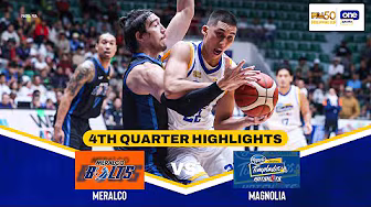 MERALCO vs. MAGNOLIA | 4TH QUARTER HIGHLIGHTS | PBA SEASON 50 PHILIPPINE CUP | OCT 19, 2025 background