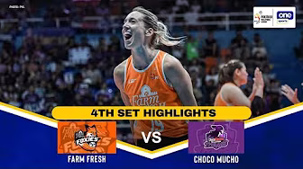 FARM FRESH vs. CHOCO MUCHO | SET 4 HIGHLIGHTS | 2025 PVL REINFORCED CONFERENCE | OCT. 31 background