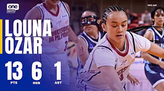 Louna Ozar SHINES with 13 PTS for UP vs. AdU ✊🏽 | UAAP SEASON 88 WOMEN’S BASKETBALL | HIGHLIGHTS background