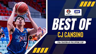 BEST OF CJ CANSINO | PBA SEASON 49 PHILIPPINE CUP | HIGHLIGHTS background