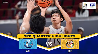 UST vs. AdU | 3RD QUARTER HIGHLIGHTS | UAAP SEASON 88 MENâS BASKETBALL | OCT. 29, 2025 background