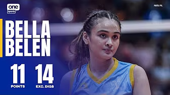 Belen SHINES WITH 11 PTS, 14 EXC. DIGS for Capital1 vs Cignal | 2025 PVL REINFORCED CONFERENCE background