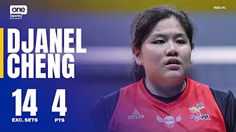 Djanel Cheng UNLEASHES 14 EXC. SETS for Petro Gazz vs. Galeries 💥 | 2025 PVL REINFORCED CONFERENCE background