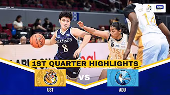 UST vs. AdU | 1ST QUARTER HIGHLIGHTS | UAAP SEASON 88 WOMENâS BASKETBALL | OCT. 29, 2025 background